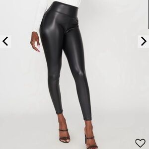 Streetwear Society Faux Leather Leggings